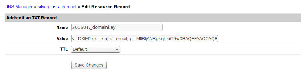 Linode DNS manager add TXT record Linode DNS manager add TXT record