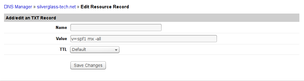 Linode DNS manager add TXT record Linode DNS manager add TXT record