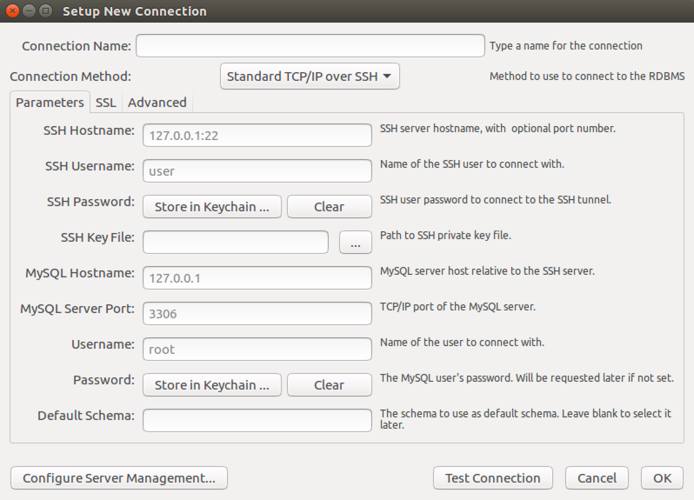 MySQL Workbench Connection MySQL Workbench Connection