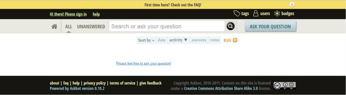 access askbot on web browser access askbot on web browser