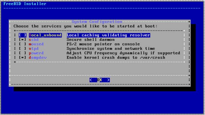 FreeBSD Service Configuration FreeBSD Service Configuration