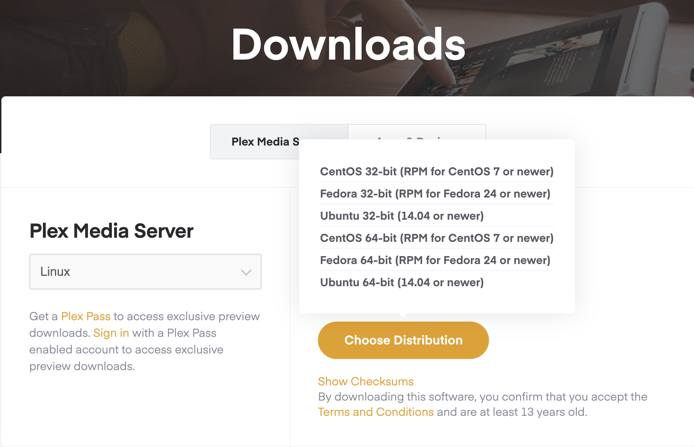 Plex download button Plex download button