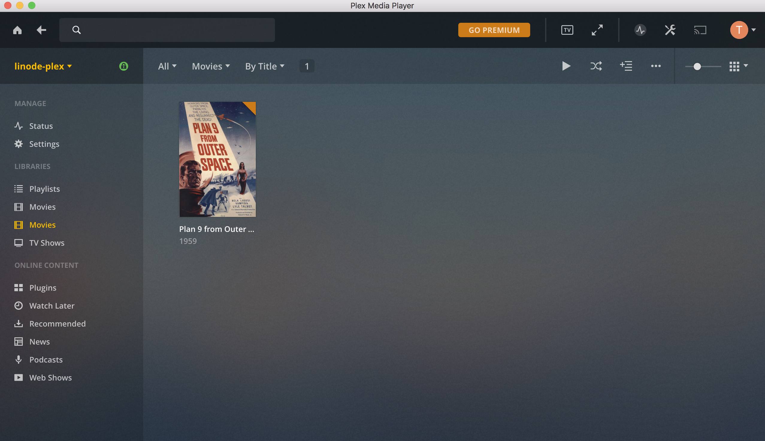 Plexs macOS App Plexs macOS App