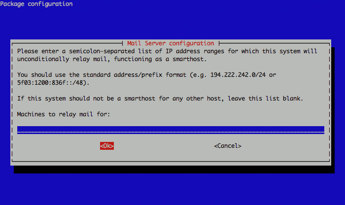 Exim relay machines configuration on Debian 5. Exim relay machines configuration on Debian 5.