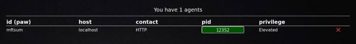 Caldera agents list Caldera agents list