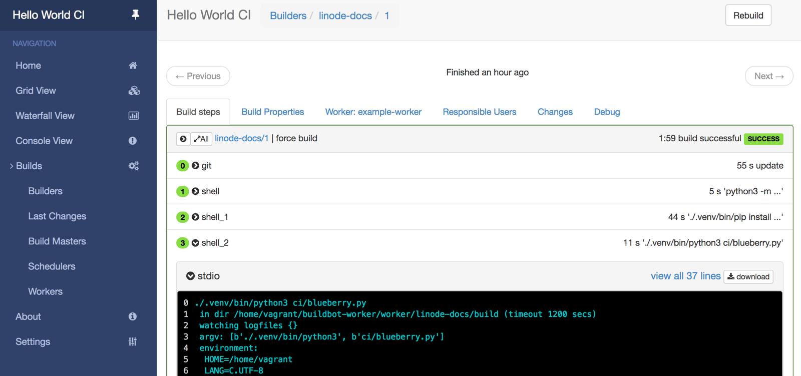Buildbot Build Page Buildbot Build Page
