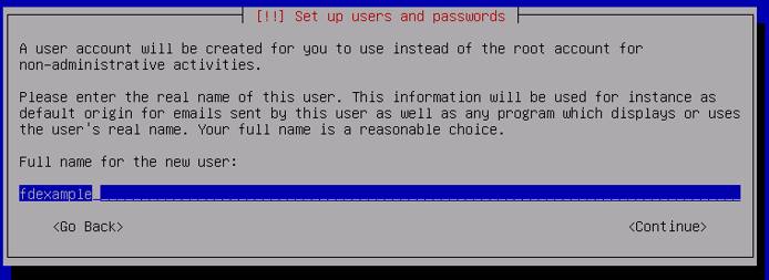 Debian 8 User Setting Debian 8 User Setting