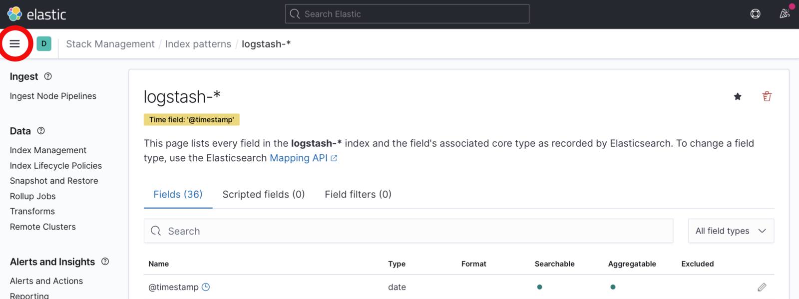 Kibana 7 Open Sidebar Kibana 7 Open Sidebar