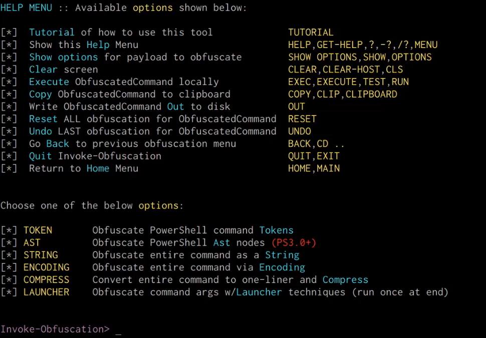 Invoke-Obfuscation.ps1 output Invoke-Obfuscation.ps1 output