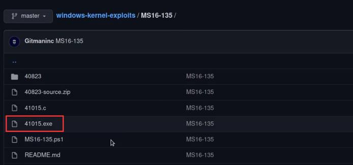 MS16-135 on GitHub MS16-135 on GitHub