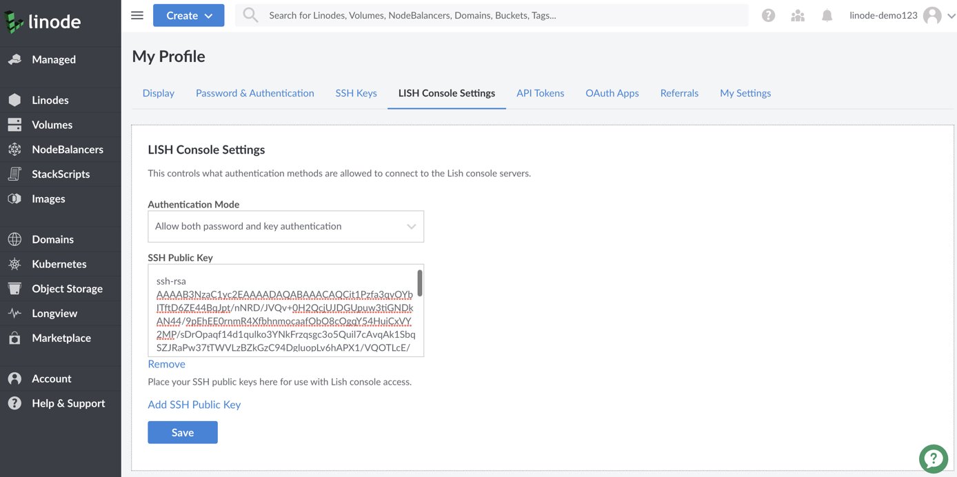 Add your public ssh key Add your public ssh key